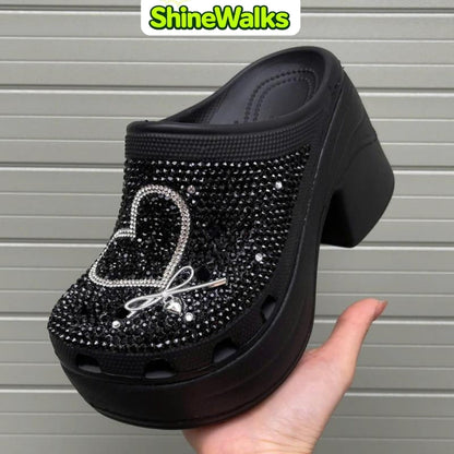 Dreamy Heart Aura Clogs