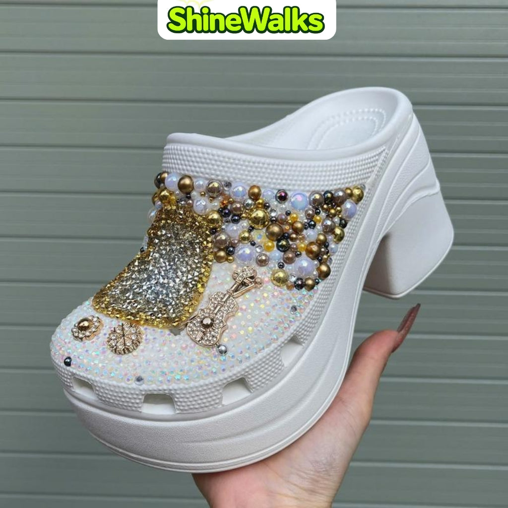 Dreamy Heart Aura Clogs